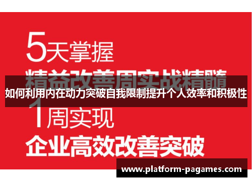如何利用内在动力突破自我限制提升个人效率和积极性